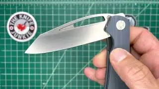 Tempest Knives Pinion -- Folding Knife Prototype Up Close