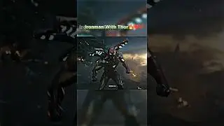 Ironman With Thor🔥|| Ironman Edit || Thor Edit || #shorts #ironman #thor #avengers #endgame #marvel