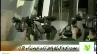 Pakistan Cricket team Arrive Mohali With high alert security (shiv sena threats).flv