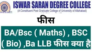 Isdc Ba/Bsc Maths/bio /Math / Ba LLB fees kya hai