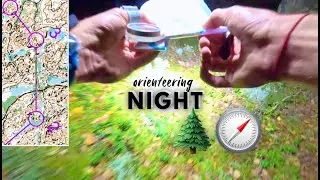 Night orienteering WITH comments 🌙  Haningenatten 2024