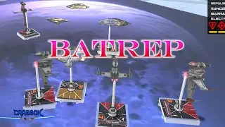 Quad B-Wings with Proton Bombs!  X-Wing Batrep!