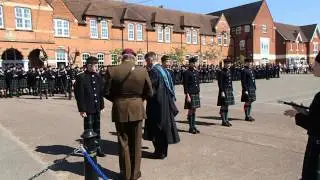 Georgina Phillips being presented with 10 Tors medal May 2014
