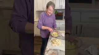 Mama Sue makes FRIED CORNBREAD.