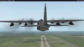 Captain RedSky - Hercules had engine problems. simulation