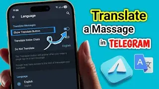 How to Translate a Massage in Telegram