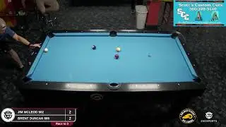JIM MCLEOD 502 vs BRENT DUNCAN 585 - GOLDEN FLEECE - TABLE 15 | EvoSports