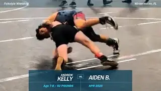 Andrew Kelly vs Aiden B. - Tyrant Poseidon Open (Folkstyle) - 04/2025