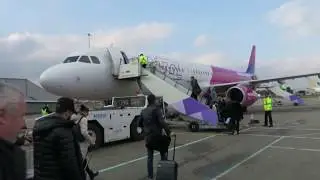 Wizz Air Flight W63004 London Luton to Bucharest 21 November 2018