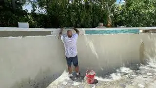 How to tile a pool waterline
