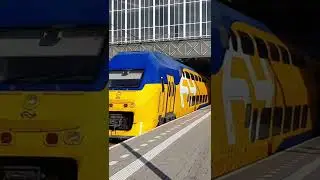 NS VIRM  Regio Runner 9524 Departing Amsterdam Centraal Station on 21/06/22 #shorts