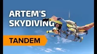 Artem's tandem skydiving in Kyiv | Skydiving Center