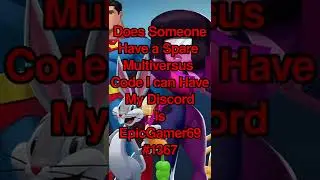 Does Someone Have a Spare Multiversus Code I can have #multiverse #multiversus  #multiversuscodes