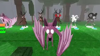 All Morphs Unlocked in 99 Nights in the Forest Roblox Mod - Hurt Deer Owl Ram New Bat Boss Update