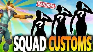 🔴(EU/ZA) Random Squad Customs | Fashion Shows + Hide and Seek | 🔥SA Streamer🔥 | 6 Hours (LIVE)