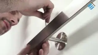 Trapleuning bevestigen - Montage video - Leuningdrager type 4 vierkant