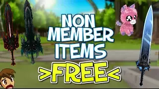 =AQW= How to get EPIC FREE Non-Member items - BEST LIST OF 2020