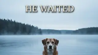 Dog Waits By Lake For Best Friend @Pawstory