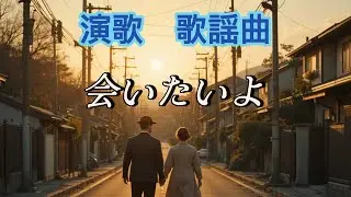 会いたいよ　夕暮れの帰り道に交わした小さな約束、写真に残る笑顔、届かない声…。時が流れても心から消えない記憶と光が、深い悲しみの中にも生きる力を与えてくれる　#昭和演歌#歌詞動画 #哀愁 #昭和