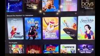 Streaming Disney + movies of disney