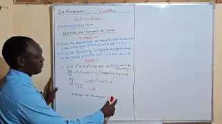 Normals and Tangents Example 4b