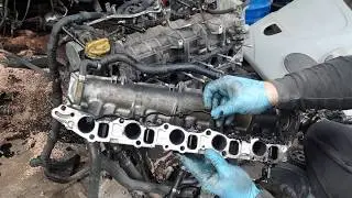 Alfa Romeo 159 Brera 2.4 Swirl Flap Manifold Removal
