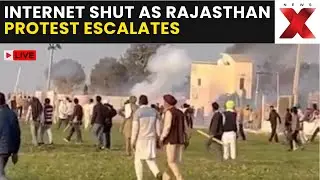 Rajasthan Protest LIVE | Ethanol plant protest turns violent,vehicles torched, internet shut