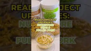 Enhance Your Ready Project Meals with Nutristore Green Peas and Pulled Pork