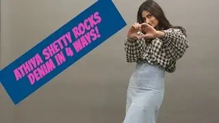 Athiya Shetty Rocks Denim In 4 Ways!