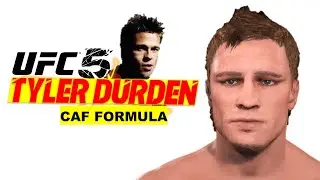 How to make Tyler Durden in UFC 5 (CAF Formula)