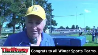 Newberg High School Track Coach Monte Interview www.chehalemvalleytv.com
