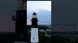 Savannah River Tybee Lighthouse Drone Video at Sunset #Georgia