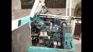 Tennant 355 Industrial Sweeper with Kubota V1505 Engine