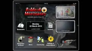 Schlock Mercenary - iPad Preview