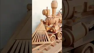 wooden Train Models 🤎🚂#viralshort #train #trainmodeling #trainmodels #models #oldtrain #shorts