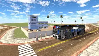 Franklin Made New Police Bus ll Indian Bike Driving 3d