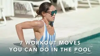 7 full-body workout moves you can do *in* the pool | Good Moves