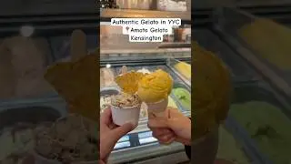 Amato Gelato Kensington in YYC #gelato #icecream #dessert #cafe #calgaryfoodie  #yyc #yycfoodie