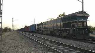 BGKT ( Bhagat Ki Kothi ) WDG-4 skips Bindayka with BCNA freight | Phulera - Jaipur | NWR