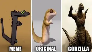 Toothless Dancing Original vs Meme vs Godzilla