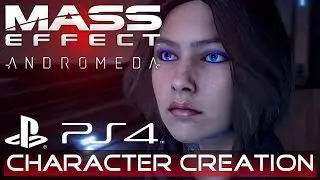 Mass Effect Andromeda - How To Create A Good Looking Sara Ryder! (Character Creation PS4 Deutsch)