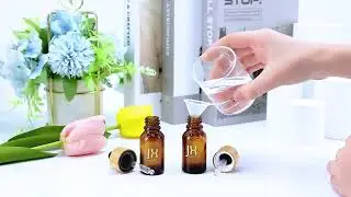 🧴 Child-Resistant Amber Glass Bottle with Bamboo Dropper | Eco & Safe Packaging by Jarsking