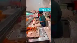 Omg 😱 4 idli : 4$ #singapore #food #dinner #klvlog