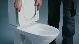 S&aring;dan monterer du et bl&oslash;dt toilets&aelig;de
