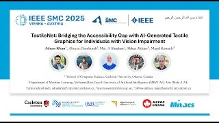 TactileNet: AI-Generated Tactile Graphics for Vision Accessibility | IEEE SMC 2025