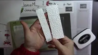 carnation card tutorial using Stampin'Up! Insiring Iris