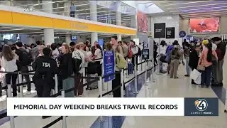 Memorial Day Weekend breaks travel record