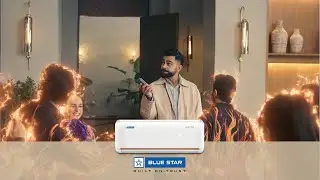 Blue Star Fast Cooling ACs | Virat Kohli vs Garmi Party &ndash; Hindi TVC &ndash; 2025 #GarmiKiChhutti
