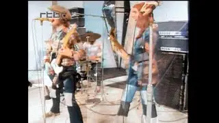 Slade - Get Down and Get With It / Born To Be Wild (Live At RTBF TV 1971 AI Colorized / Stereo Rem.)