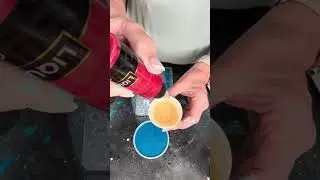 Testing colors in ResinCrete